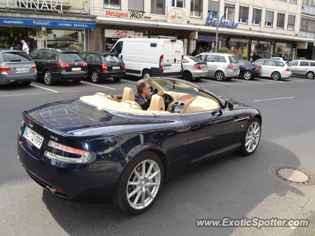 Aston Martin DB9 spotted in Wiesbaden, Germany