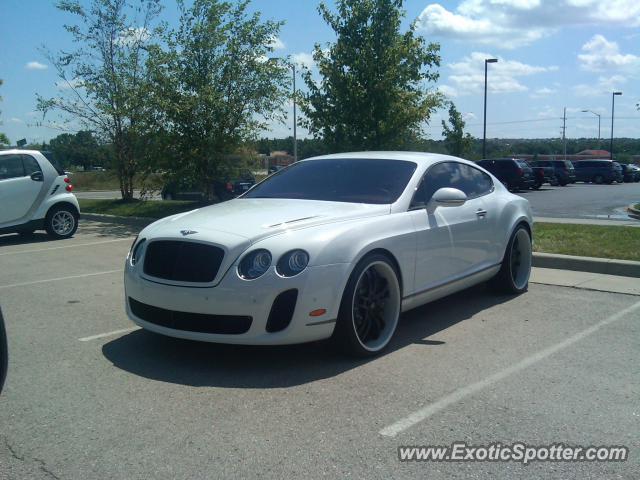 Bentley Continental spotted in Overland Park, Kansas