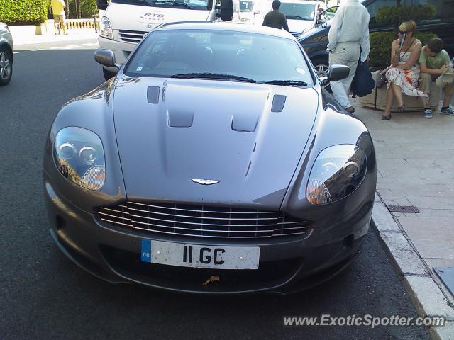 Aston Martin DBS spotted in Monaco, France
