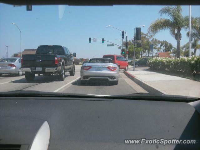 Maserati GranTurismo spotted in Orange County, California