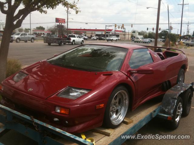 Lamborghini Diablo spotted in Amarillo, Texas