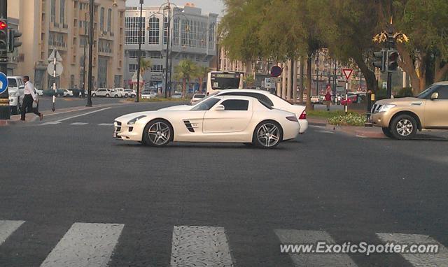 Mercedes SLS AMG spotted in Al Ain, United Arab Emirates