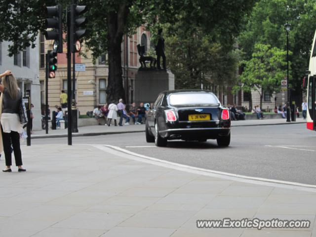 Bentley Mulsanne spotted in London, United Kingdom