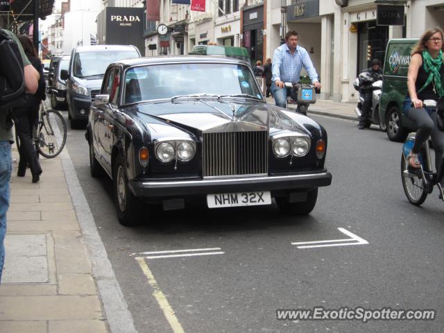 Rolls Royce Silver Shadow spotted in London, United Kingdom