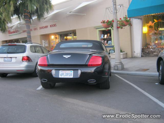 Bentley Continental spotted in La Jolla, California