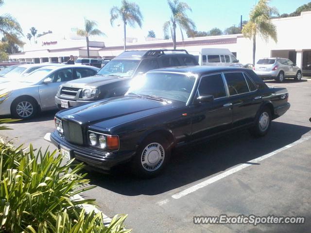 Bentley Arnage spotted in San Diego, California