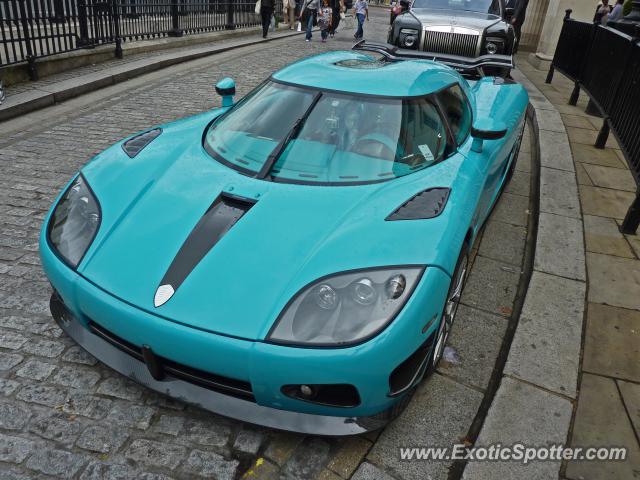 Koenigsegg CCXR spotted in London, United Kingdom