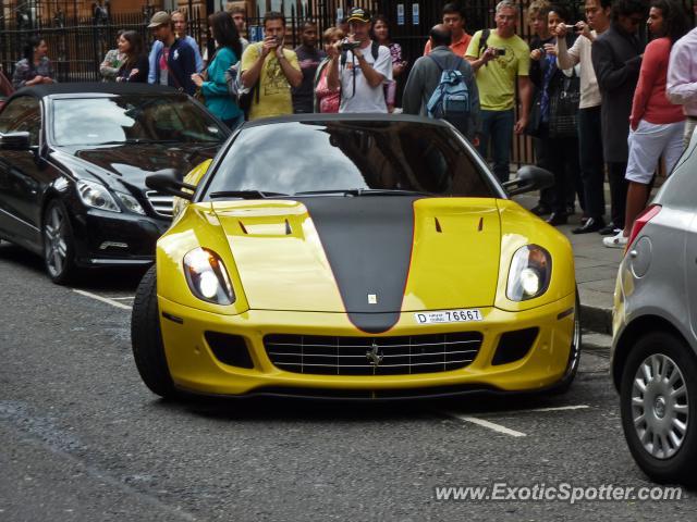 Ferrari 599GTB spotted in London, United Kingdom