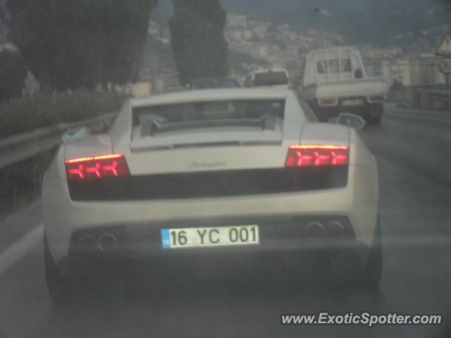 Lamborghini Gallardo spotted in Bursa, Turkey