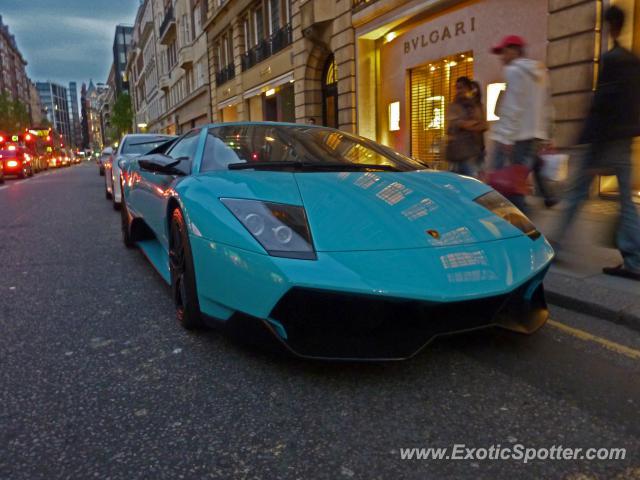 Lamborghini Murcielago spotted in London, United Kingdom