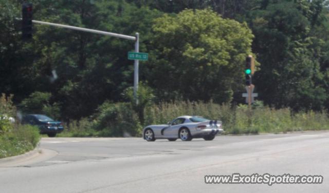 Dodge Viper spotted in Deerpark, Illinois