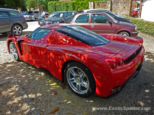 Ferrari Enzo spotted in Goodwood, United Kingdom