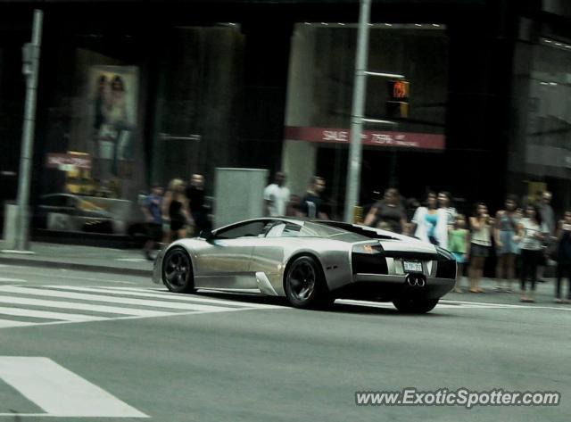 Lamborghini Murcielago spotted in Toronto, Canada