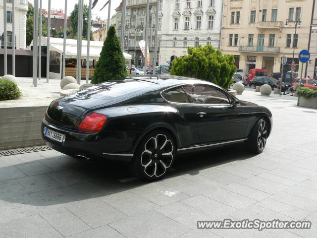Bentley Continental spotted in Prague, Czech Republic
