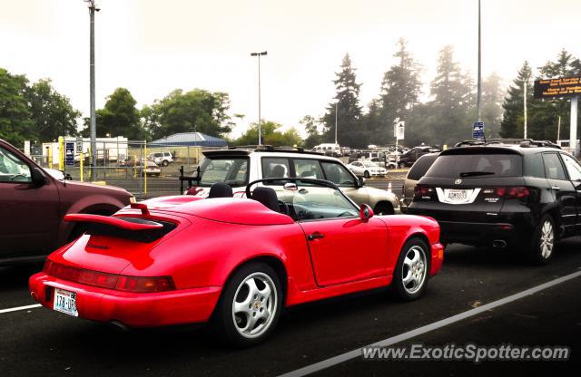Porsche 911 spotted in Anacortes, Washington