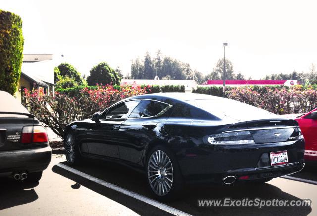 Aston Martin Rapide spotted in Kirkland, Washington