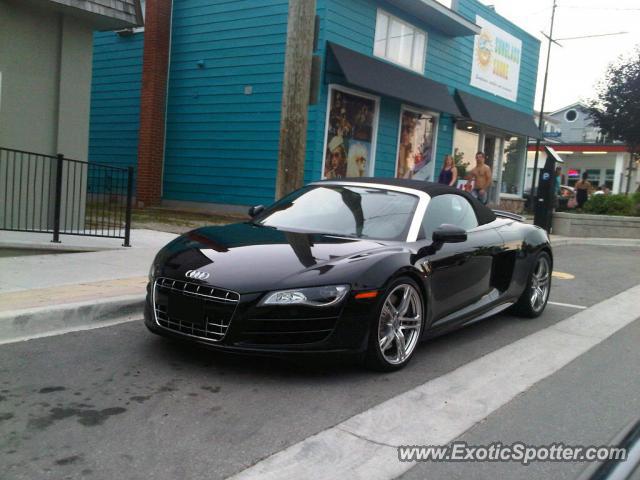 Audi R8 spotted in Grand Bend, Canada
