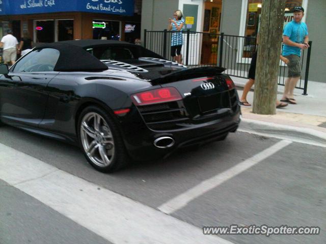 Audi R8 spotted in Grand Bend, Canada