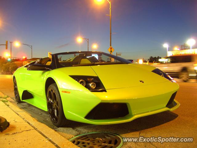 Lamborghini Murcielago spotted in Chicago, Illinois