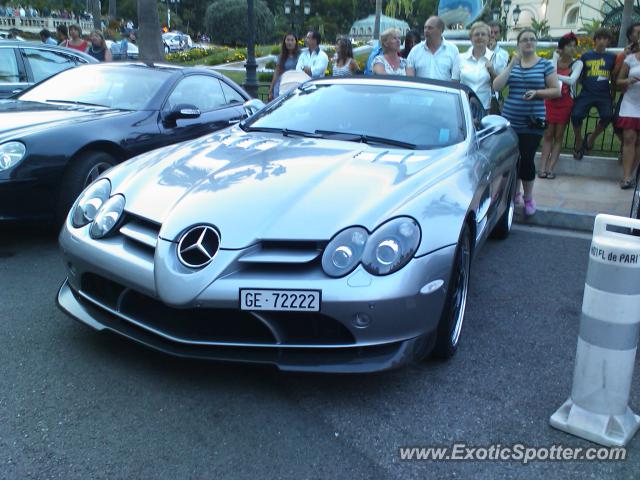 Mercedes SLR spotted in Monaco, France
