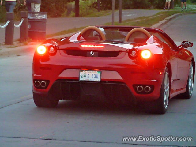 Ferrari F430 spotted in Minneapolis, Minnesota
