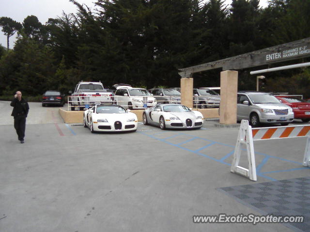 Bugatti Veyron spotted in Pebble Beach, California