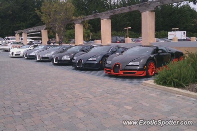 Bugatti Veyron spotted in Pebble Beach, California