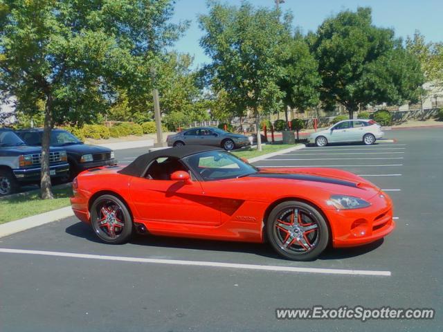Dodge Viper spotted in Redding, California