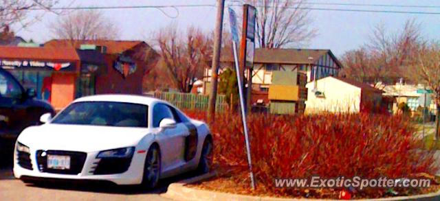 Audi R8 spotted in London, Canada