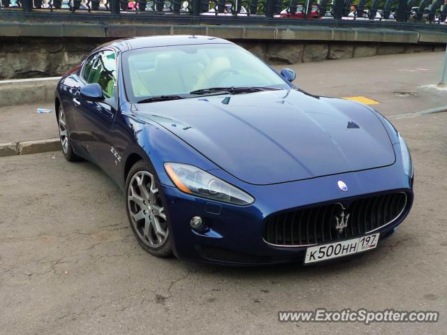 Maserati GranTurismo spotted in Moscow, Russia