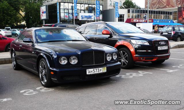 Bentley Brooklands spotted in Moscow, Russia