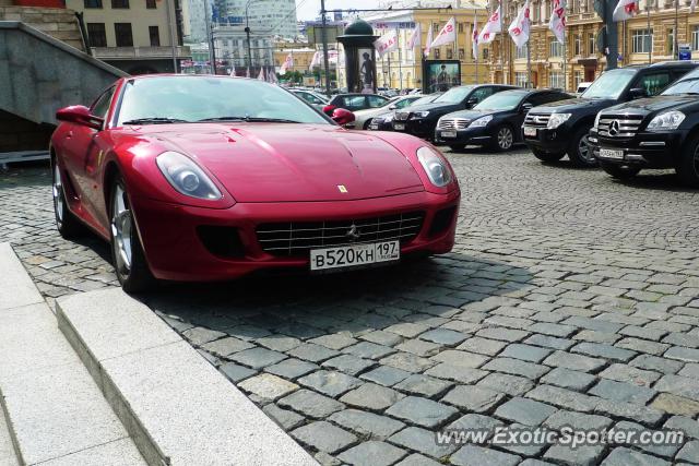 Ferrari 599GTB spotted in Moscow, Russia