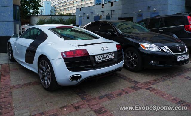 Audi R8 spotted in Moscow, Russia