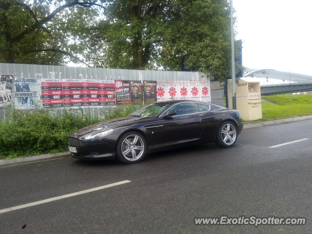 Aston Martin DB9 spotted in Cracow, Poland