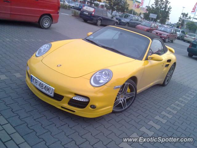 Porsche 911 Turbo spotted in Cracow, Poland