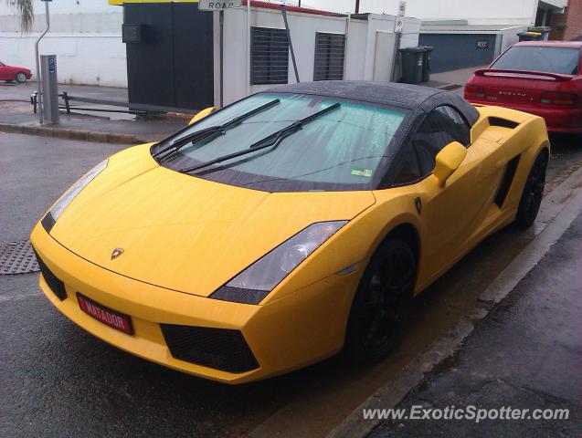 Lamborghini Gallardo spotted in Brisbane, Australia