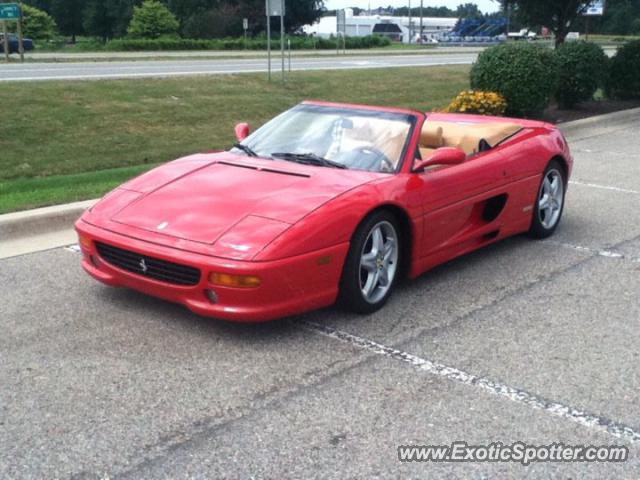 Ferrari F355 spotted in Holland, Michigan