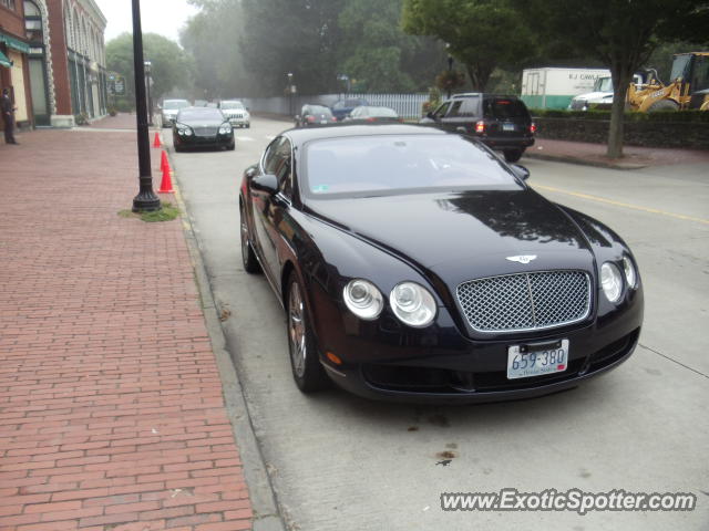 Bentley Continental spotted in Newport, Rhode Island