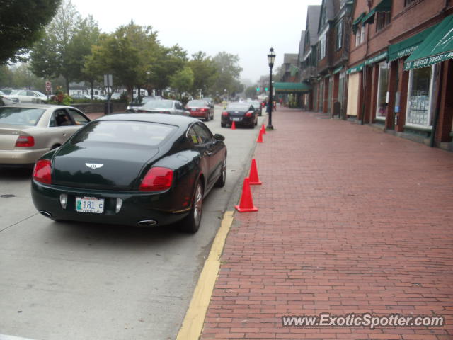 Bentley Continental spotted in Newport, Rhode Island