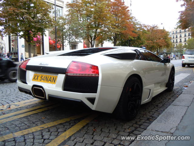 Lamborghini Murcielago spotted in Paris, France