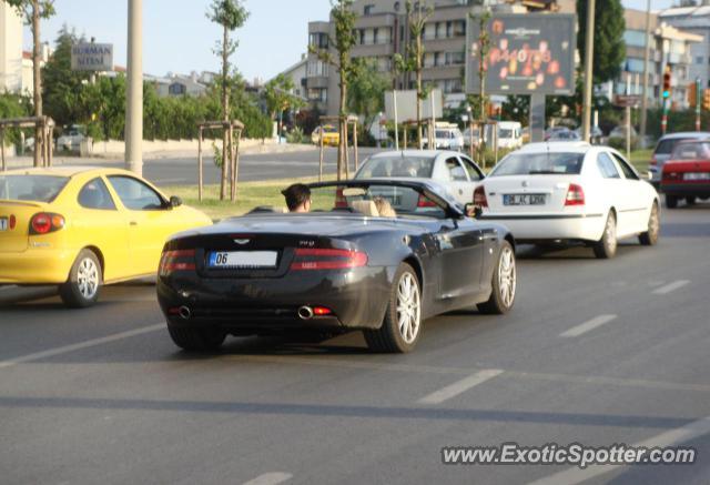 Aston Martin DB9 spotted in Ankara, Turkey