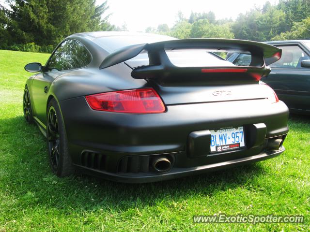 Porsche 911 GT2 spotted in Toronto Ontario, Canada