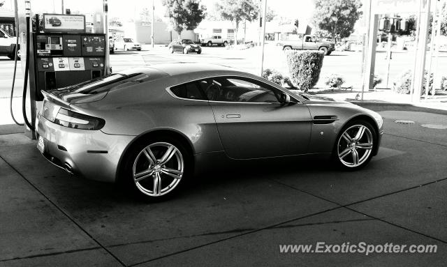 Aston Martin Vantage spotted in Redding, California