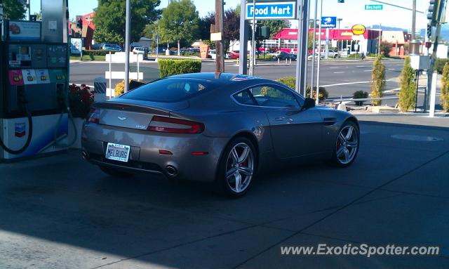 Aston Martin Vantage spotted in Redding, California