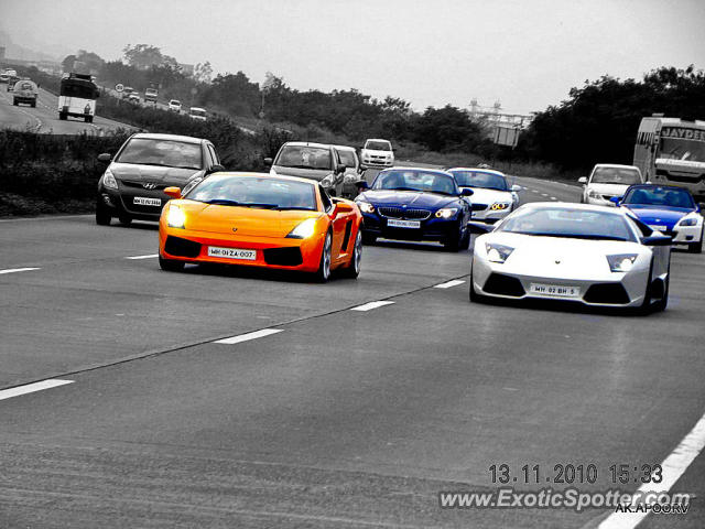 Lamborghini Murcielago spotted in Mumbai,India, India