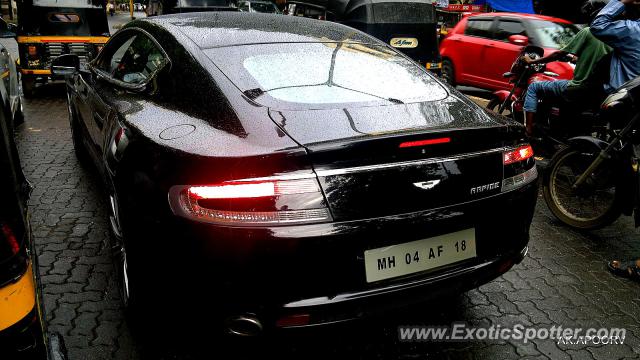 Aston Martin Rapide spotted in Bandra, India