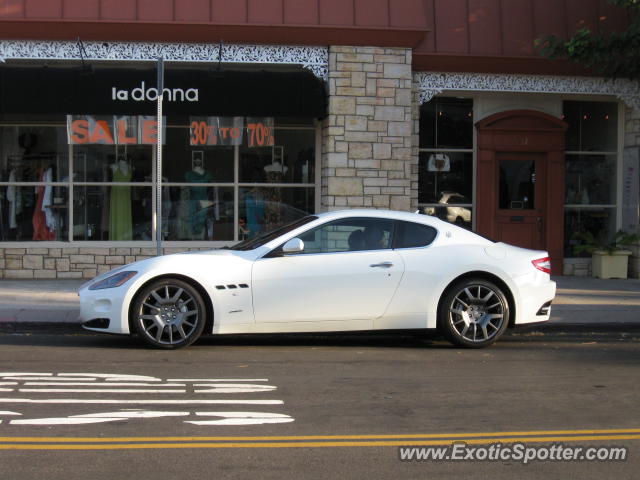 Maserati GranTurismo spotted in La Jolla, California