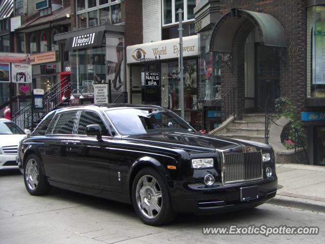 Rolls Royce Phantom spotted in Toronto, Canada