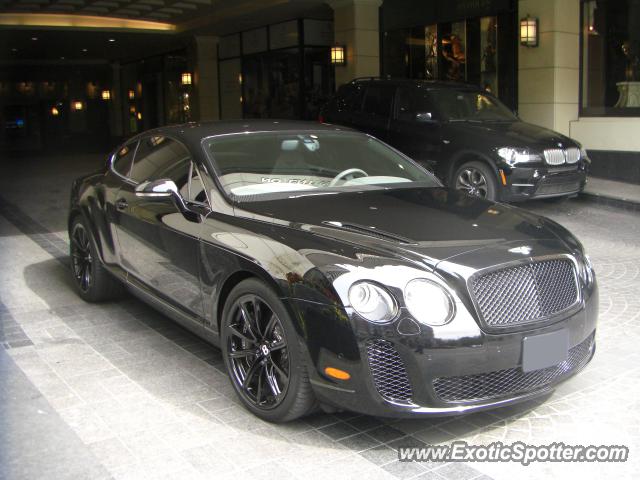 Bentley Continental spotted in Toronto, Canada