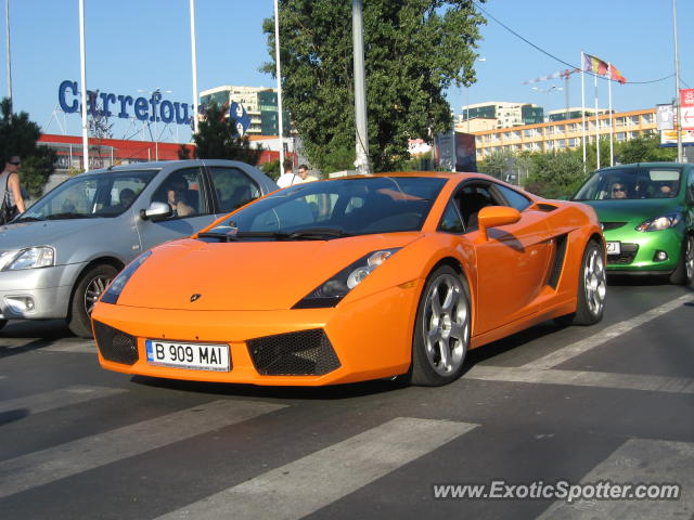 Lamborghini Gallardo spotted in Bucharest, Romania